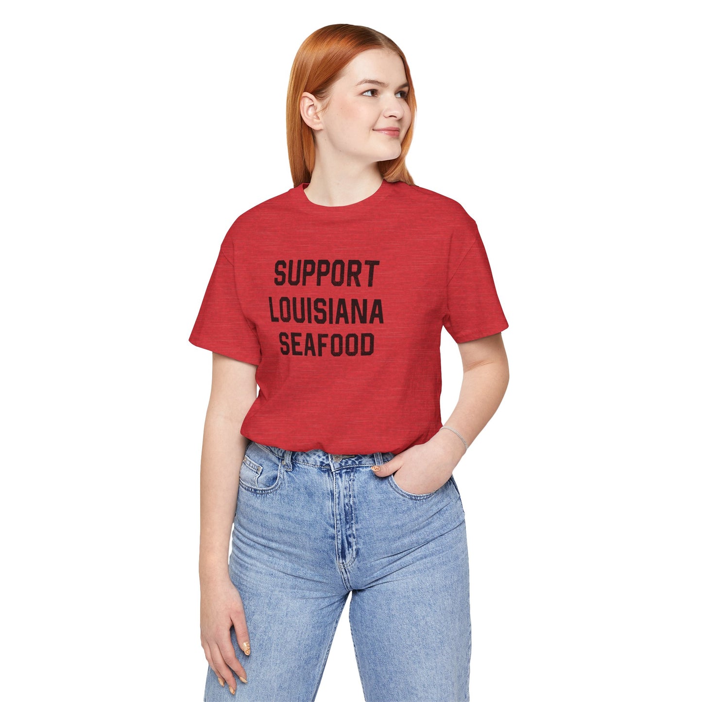 Support Louisiana Seafood Cajun T-Shirt