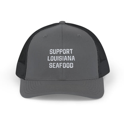 Support Louisiana Seafood Cajun Trucker Hat