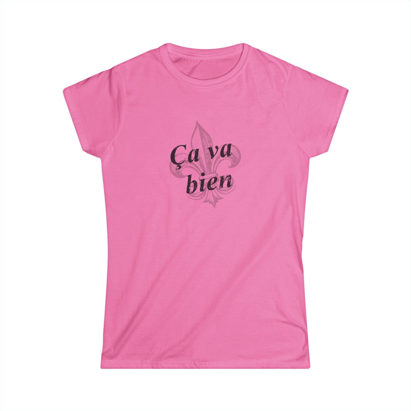 Women's Ca va bien (Things are good) Cajun French T-shirt - South of Interstate 10 - #Cajun Store# - #Cajun Clothing# - #Cajun Shirts#