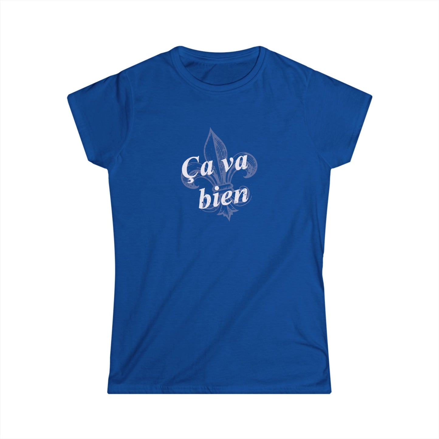 Women's Ca va bien (Things are good) Cajun French T-shirt - South of Interstate 10 - #Cajun Store# - #Cajun Clothing# - #Cajun Shirts#