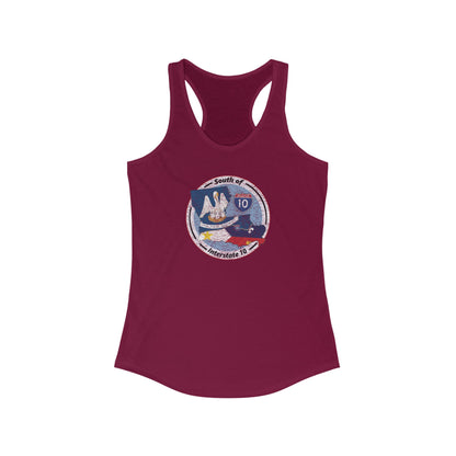 Women's South of Interstate 10 Cajun Tank Top