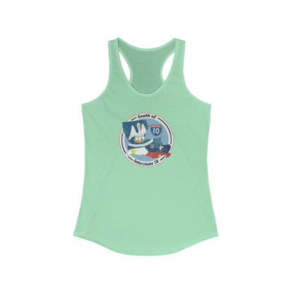 Women's South of Interstate 10 Cajun Tank Top