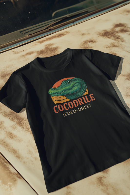 Cocodrile Cajun French T-Shirt