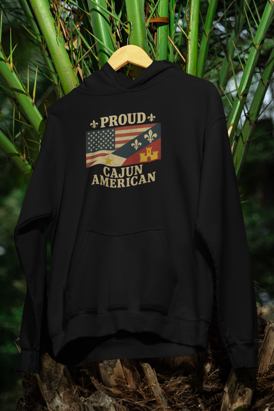 Proud Cajun-American Hoodie
