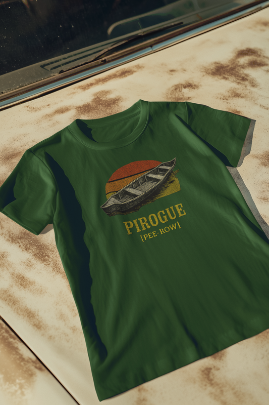 Pirogue Cajun French T-Shirt