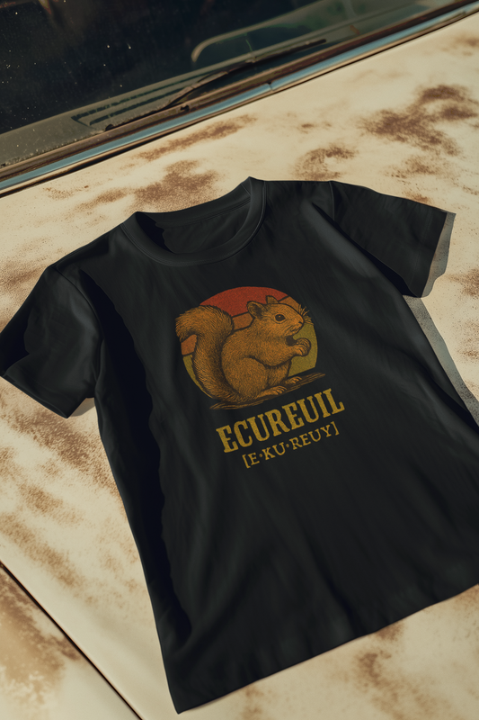Ecureuil Cajun French T-Shirt