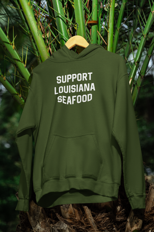 Support Louisiana Seafood Cajun Hoodie